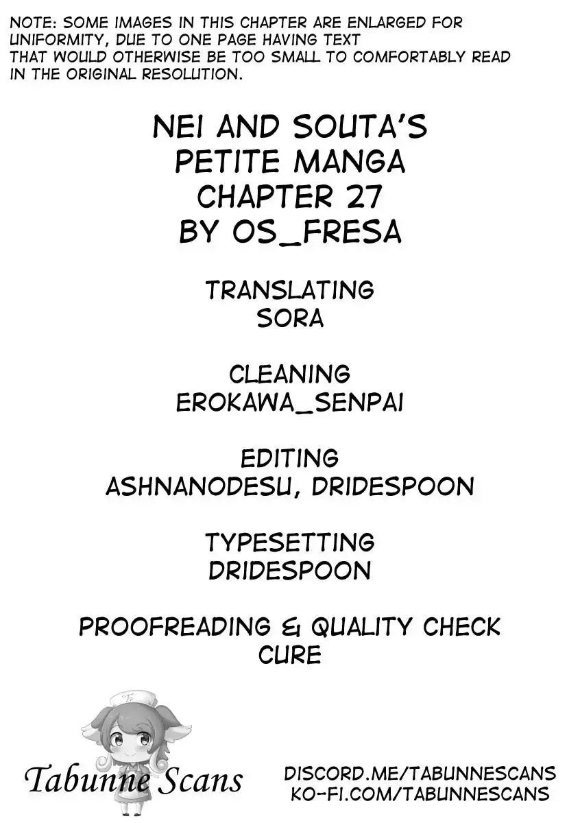 Nei and Souta's Petite Manga Chapter 27 13